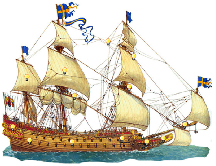 Шведский королевский флагман «Ваза»