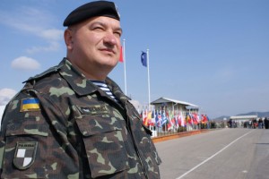 Подполковник Польско-украинского миротворческого батальона в Косово