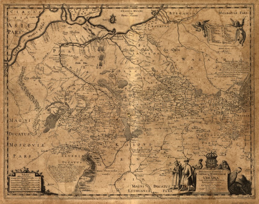 Beauplan_Ukraine_XVII_map