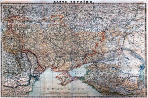 Карта України 1918