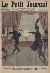 Генрієтта Кайо стріляє у редактора «Фігаро» Гастона Кальметта