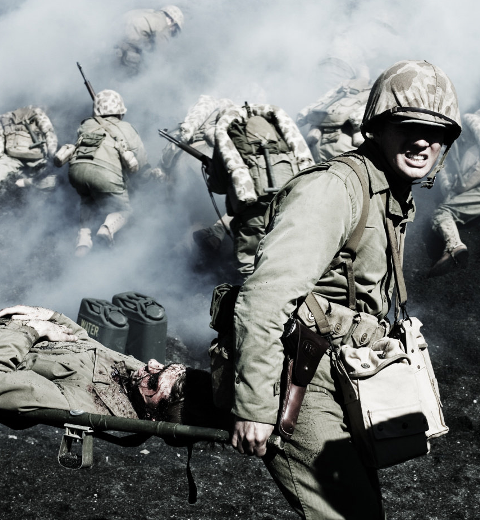 Кадр з фільму К. Іствуда 'Прапори наших батьків'