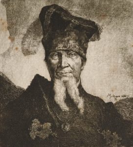 Ян Пйотр Норблін. «Мазепа, жид-орендар з маєтку Чарторийських» (Mazepa aetat 70), 1775 р.