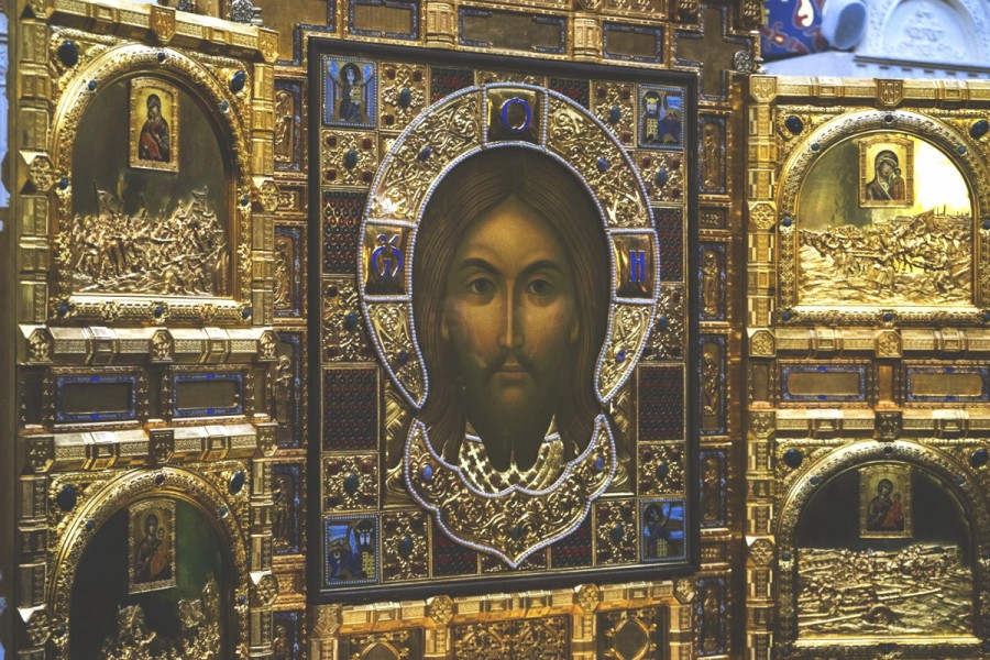 «Спас Нерукотворний» – головна ікона в головному храмі збройних сил рф